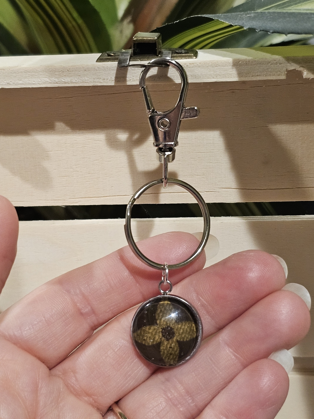 Louis Vuitton Piece In Pendant On Keychain/Bagcharm